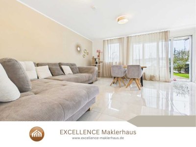 WUNDERSCHÖNE 3-ZIMMER-WOHNUNG mit Terrasse und Garten