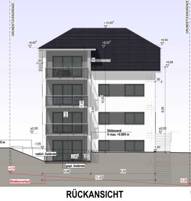 Eleganz trifft Natur: Ihr Neubau in der Nähe der Saarschleife. Maisonette ETW Nr.2 mit 92,2 m²