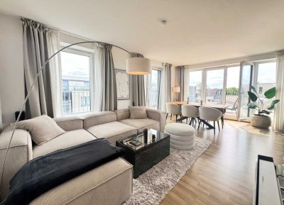 Exklusiv! Dachterrasse mit Südausrichtung - großzügige 3 Zimmer Wohnung im Hafen