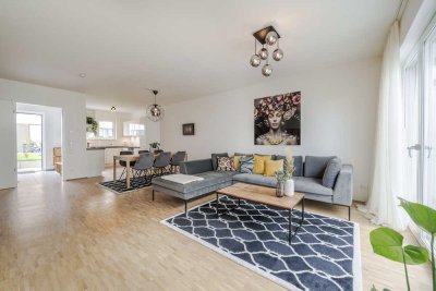 Fully Furnished Family Home with Garden, Roof Terrace & 2 Garage Spots – Frankfurt
