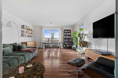 DG-Maisonette mit Terrasse und Einbauküche