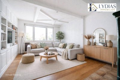 Ruhige und gemütliche 3-Zimmer-Wohnung mit Gemeinschaftsgarten, zentral begehbar, in Best Lage / Top Infrastruktur!