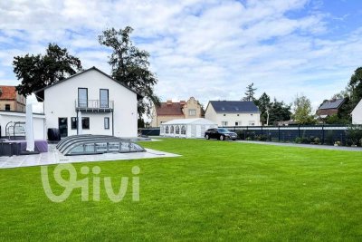 Schickes Einfamilienhaus mit Pool am Mellensee: gut vermietet, hochwertig, 167 m², provisionsfrei