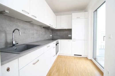 Moderne 2-Zi-Wohnung mit Dachterrasse!