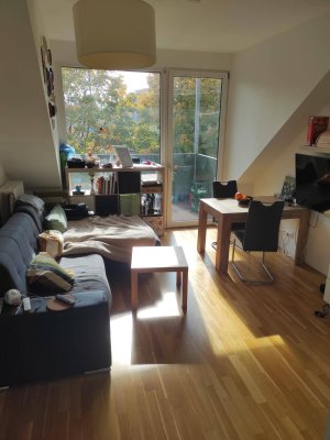 Ruhige geförderte 2 Zimmer-Wohnung mit Balkon in Innenstadt-Nähe