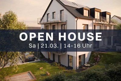 Der Natur so nah: Exklusives Wohnen mit Terrasse, Balkon und Garten