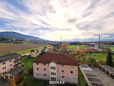Helle 4-Zimmer-Wohnung mit traumhafter Aussicht, zwei Loggien und Garagenstellplatz