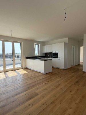 NEUBAU: Großzügiges 4-Zimmer-Penthouse mit Dachterrasse und Einbauküche