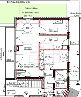 Erstbezug KfW 40 Penthouse im Neubau + Sonnenterrasse + 2 Stellplätze + Garten