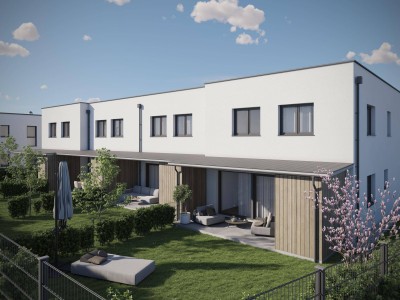 Besonderes Neubauprojekt in Engerwitzdorf - Eckreihenhaus