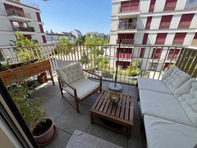 Helle, ruhige, moderne 3-Zimmer Wohnung mit Küche & Tiefgaragenstellplatz