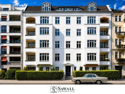 RARITÄT IM AKAZIENKIEZ – MEDITERRANE ALTBAUWOHNUNG MIT HAUSCHARAKTER, SÜDGARTEN UND GROSSER TERRASSE