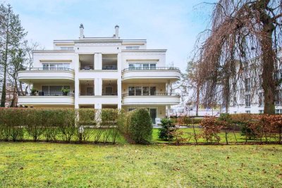 Elegante Designer-Wohnung mit eigenem Garten und Terrasse in Bestlage