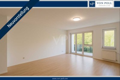 Lichtdurchflutete Erbpachtwohnung mit Balkon und Tiefgaragenstellplatz