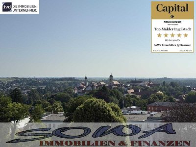 Sofort bezugsfrei! Sanierte 3 Zimmer Wohnung mit Balkon und schöner Aussicht in Neuburg - Ein neu...