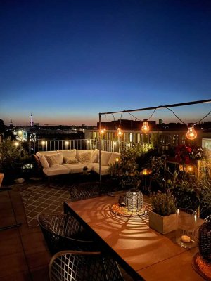 Wohnen am Phoenixsee • Spektakuläres 3 Zimmer - Penthouse mit großer Dachterrasse und Seeblick