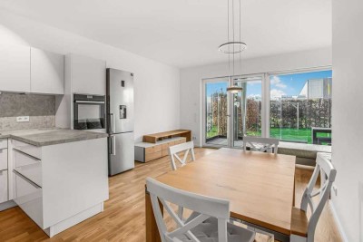 Moderne barrierefreie Wohnung mit Garten, Loggia &  TG-Stellplatz in Frankfurt-Riedberg