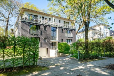 Grüne Oase in zentraler Lage mit eigenem Gartenanteil und Tiefgarage
