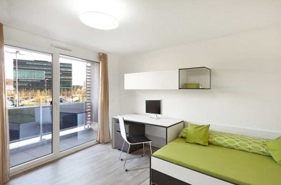 Helle 1-Zimmer Wohnung mit Balkon im 2. OG in Heidenheim zur Untermiete von 01.02.-30.04.2026