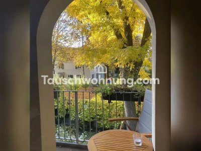 Tauschwohnung: Maisonette Wohnung am Neuen Garten