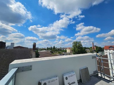 Exklusive Denkmalwohnung -  5 Zimmer, Dachterrasse,Parkett,Tageslichtbad,Gäste-WC, Stellplatz, EBK