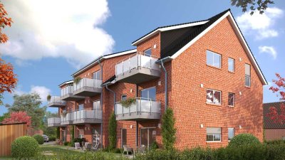 Nur mit WBS! Neubau: 3-Zimmer-Wohnung mit Balkon