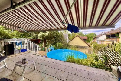 Schönes Reihenhaus mit Garten, neuer Pellet Heizung und Garage