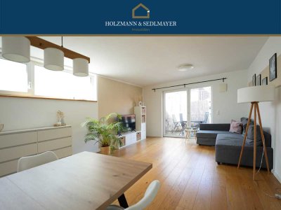 Zentral wohnen - die Ruhe genießen: 
3-Zi.-Wohnung auf der Mühleninsel