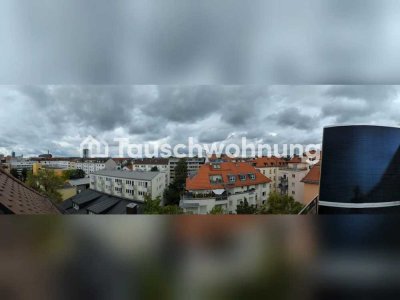Tauschwohnung: 4Z. Dachterrassentraum Maxvorstadt/Neuhausen