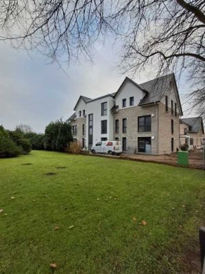 Erstbezug! 4-Zimmer-Neubau-Wohnung im 1.OG mit Balkon, Garderobenraum in Schiffdorf-Spaden.