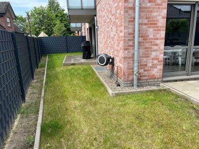 Geschmackvolle, neuwertige 4-Zimmer-Erdgeschosswohnung mit geh. Innenausstattung mit Balkon und EBK