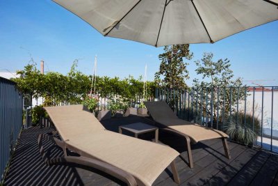 Traumhaft schönes Penthouse mit Aufdachterrasse in Mitte  *** Unbefristeter Mietvertrag  ***