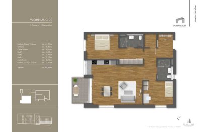 BAUSTELLENBERATUNG 22.05.2024 17 - 18:30 Uhr – großzügige 3-Zimmer-Wohnung mit modernem Grundriss