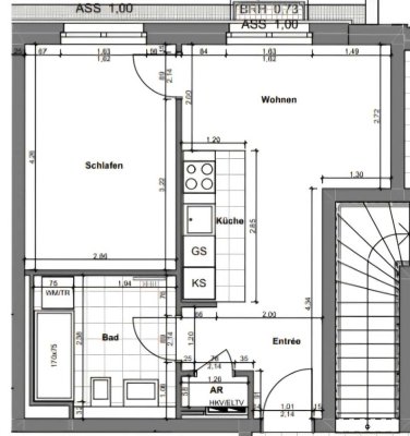 2-Zimmer-Wohnung in Berlin Karlshors