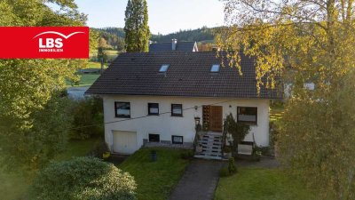 Mehrfamilienhaus mit großem Garten in Bad Berleburg-Aue