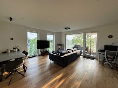 Exklusive 3-Zimmer Loft-Wohnung im 5. OG mit Balkon in Hamburg-Winterhude