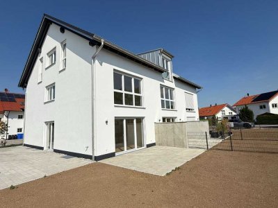 NEUBAU-RUHIG-VERKEHRSGÜNSTIG Reihenmittelhaus in Ortsrandlage von Buchloe