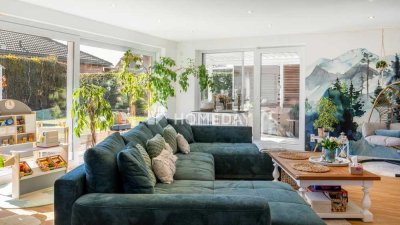 Familienparadies im Grünen – Moderner Bungalow vor den Toren Rostocks