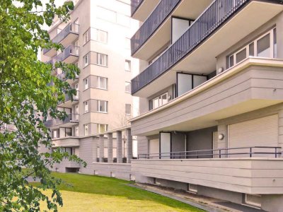 Frankfurt City-West Bockenheim: Ruhige Stadtlage - komfortable 1 ZW mit Balkon