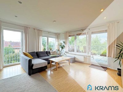 Ruhig, grün, großzügig – 4-Zimmer-Maisonette-Wohnung in Ammerbuch!