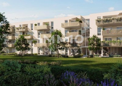 Erstbezug ab 01.10.2025: geförderte 4 Zimmer Wohnung mit Balkon in ruhiger und zentraler Lage - Puchstraße 34 - Top 08