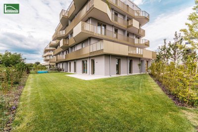 Traumhafte Erdgeschoss-Wohnung im Niedrig-Energie-Standard im grünen Hirschfeld – Naturnah wohnen - Provisionsfrei!