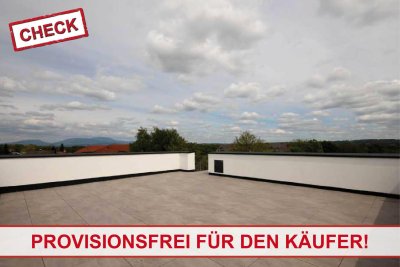 Provisionsfrei für den Käufer! Penthousewohnung mit 141 m² Terrasse in Feldkirchen! Top 10
