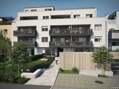 Urfahr-Auberg - Neubauprojekt in zentraler Lage mit großzügigen Freiflächen
