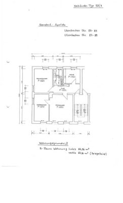 3 Zimmer Erdgeschosswohnung in Apolda