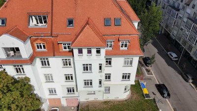 Langjährig vermietete Etagenwohnung mit Balkon