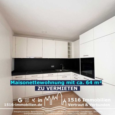 +++ ERSTBEZUG - PROVISIONSFREI +++ Moderne Maisonettewohnung inkl. Einbauküche
