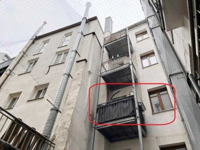 RESERVIERT ! Vermietete Denkmal-2-Zi.-Whg. mit Balkon in der Regensburger Altstadt