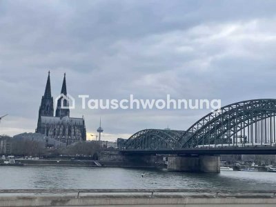 Tauschwohnung: Biete 3 ZKB Balkon Köln-Porz Urbach möbliert