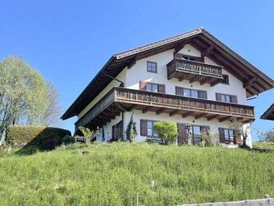 Wurmansau - großzügige Maisonette-Wohnung
mit Garten und Blick